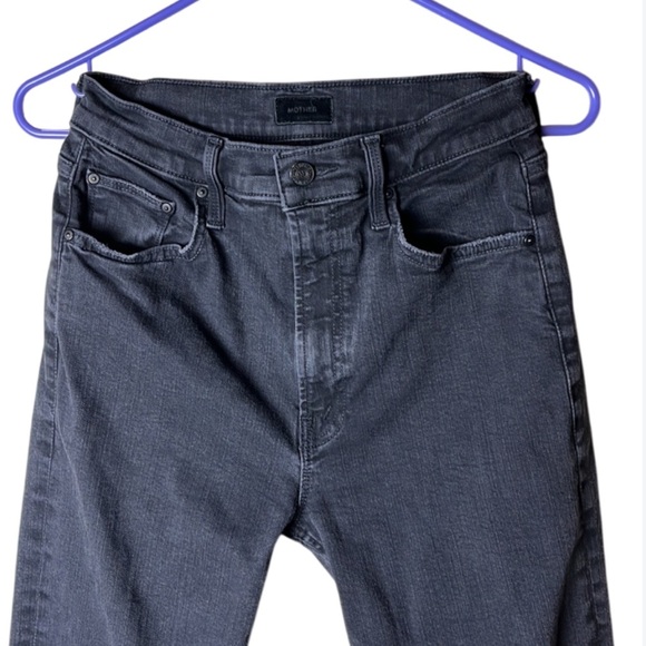 MOTHER HIGH WAISTED RIDER ANKLE- WASH; NOT GUILTY- Size 26 - Picture 5 of 13